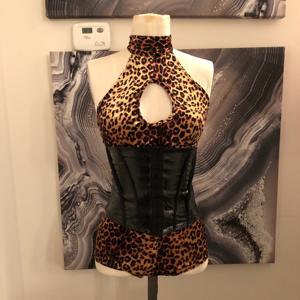 Bettie Page Cheetah Halloween costume